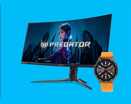 III miejsce – Monitor Predator X34 + smartwach AM:PM PS228-U816-K1